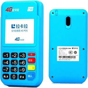 新密拉卡拉电签版扫码POS机